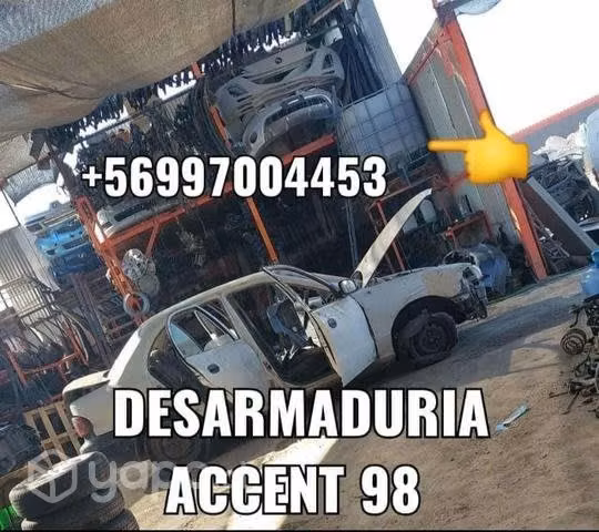 Motor completo hyundai Accen 98