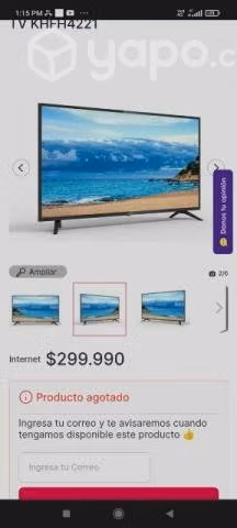 Televisor Kioto Smart tv 42 "