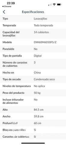 Lavavajilla Samsung - Imagen 2
