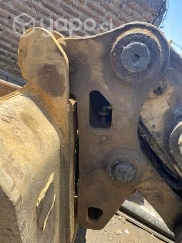 Balde excavadora Volvo 290 acople rápido