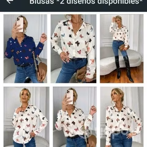 Camisas viscosa talla standar hasta xxl