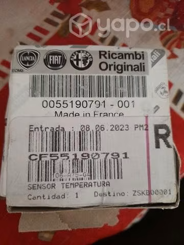 Sensor de temperatura Fiat uno way 2018, original