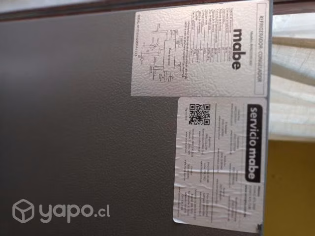 Refrigerador Mabe casi nuevo