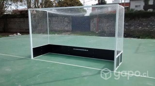 Arco para Hockey + malla + ruedas