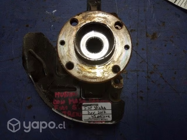 Munon con masa delantero derecho Fiat Strada
