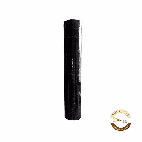 Rollo de stretch film negro 1.5 kg