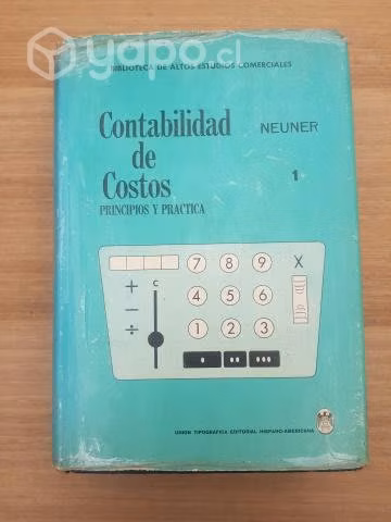Libro "Contabilidad de Costos" - Neuner