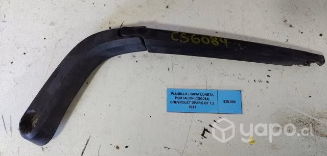 Plumilla Limpia Luneta Portalon Chv Spark GT 2021