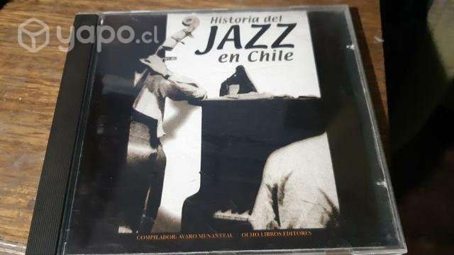 Cd Historia del jazz en Chile