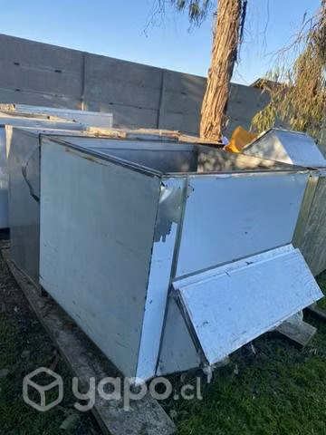 Bin receptáculo para máquinas de hielo