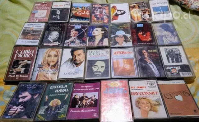 Antiguos casettes de colección