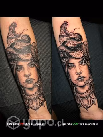 Kit fotográfico para teléfonos (tatuajes)