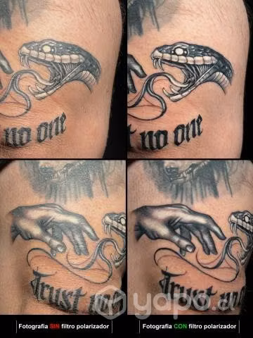 Kit fotográfico para teléfonos (tatuajes)
