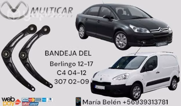 Bandeja c4/partner/berlingo