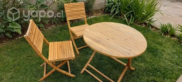 Terraza bambu