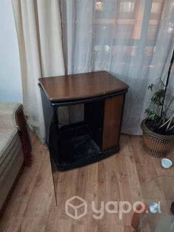 RACK madera con ruedas