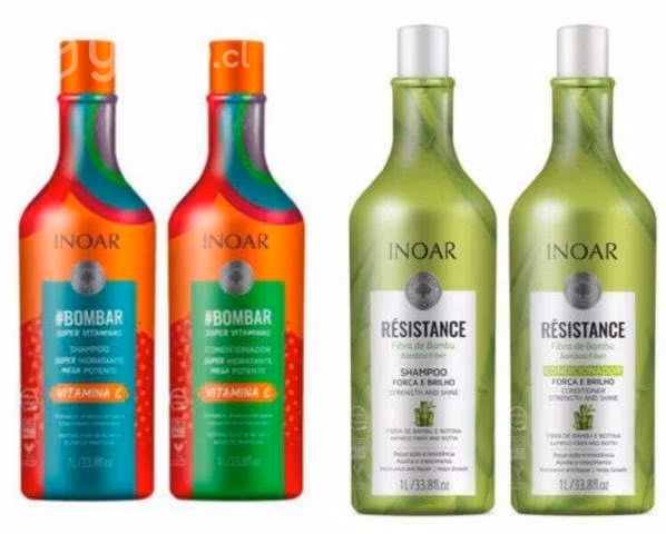 Pack shampoo + acondicionador - inoar
