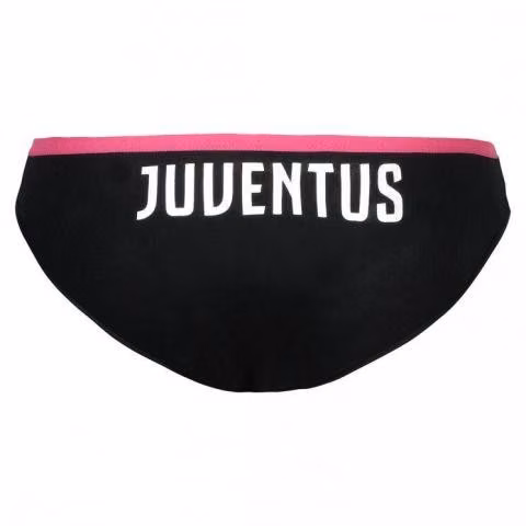 Juventus CALZON MUJER - NEGRO Y FUCSIA - ESTAMPADO