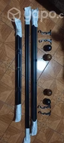 Set de barras para cortinas