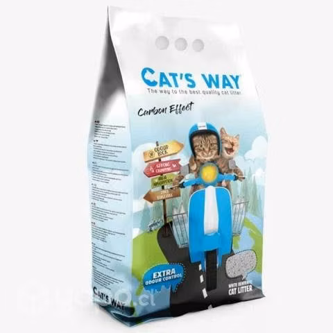 Arena para gatos Cat's Way. Carbón activo