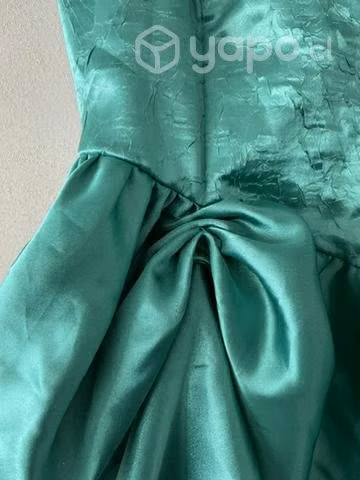 Disfraz Can Can Verde Talla 44 / L con accesorios - Imagen 4