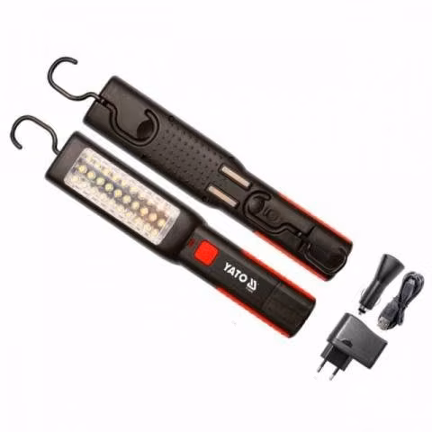 Lámpara de trabajo 30 LED recar 12v yato