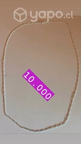 Cadenas de plata 925