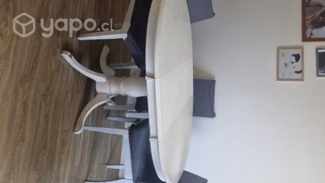 Comedor expandible con 6 sillas - Imagen 2