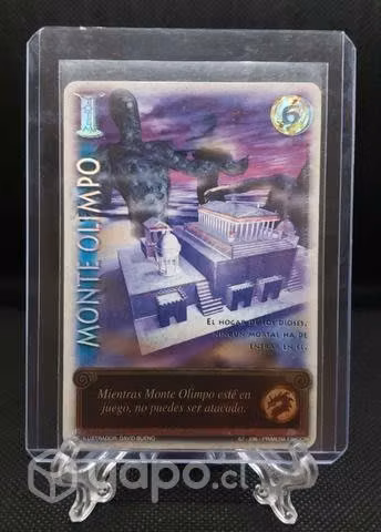 Carta Mitos y Leyendas Monte Olimpo Helénica