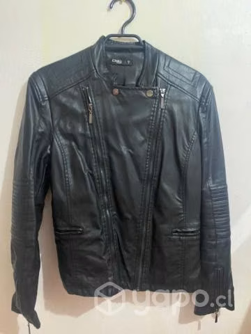 Chaqueta de cuero talla S - Imagen 2