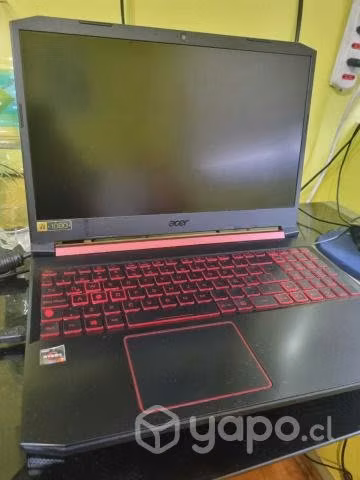 Se vende notebook acer nitro 5 ryzen 7