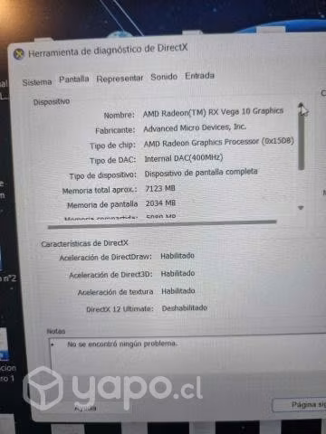 Se vende notebook acer nitro 5 ryzen 7