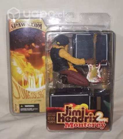 Figura Jimi Hendrix marca Mc farlane año 2002