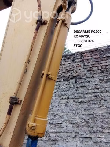 Cilindro excavadora pc200
