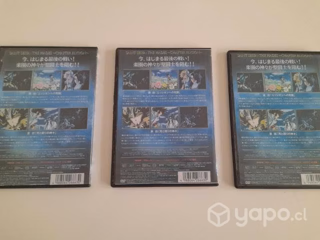 DVDs Saint Seiya ( Caballeros del Zodiaco)