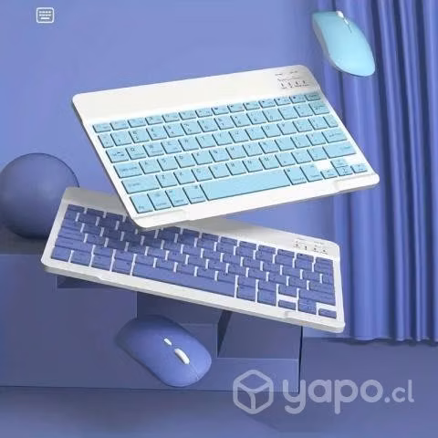 Pack teclado + mouse bluetooh electro movil