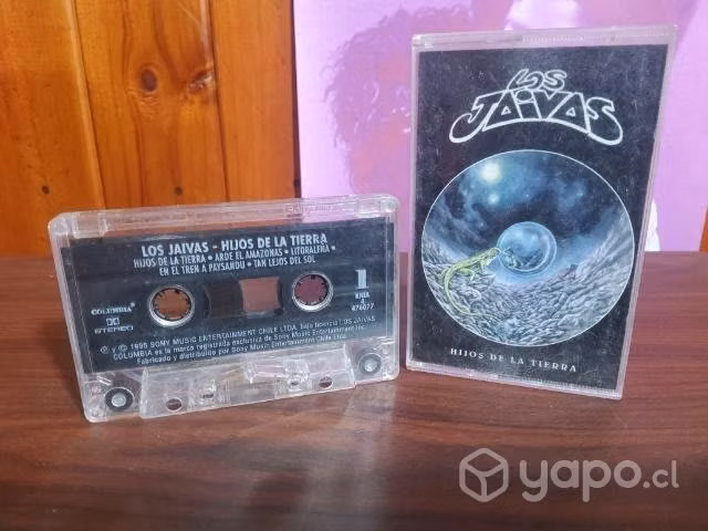Cassette Los Jaivas, Hijos de la tierra, 1995