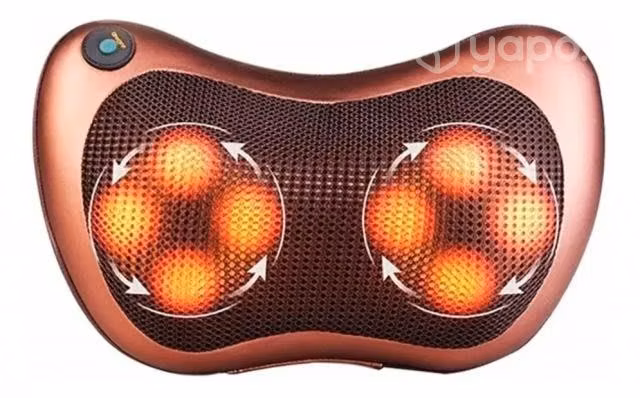 Masajeador Eléctrico Almohada Cojín Lumbar Cuello - Imagen 3