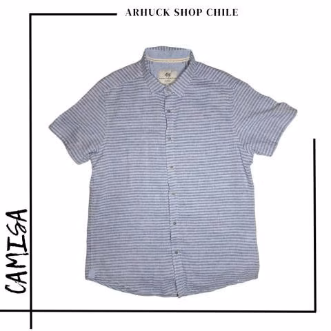 Camisa gris de raya - Imagen 2