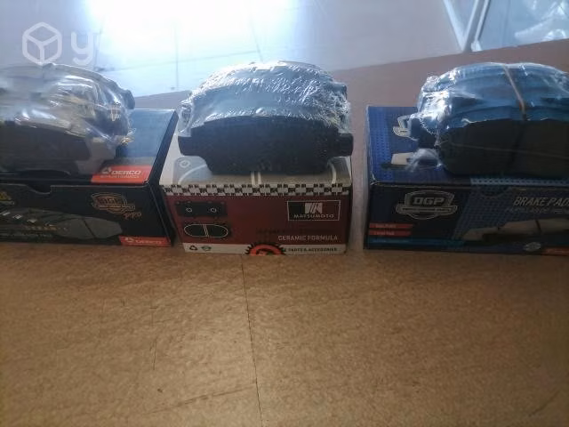 4 pastillas de freno diferentes yaris