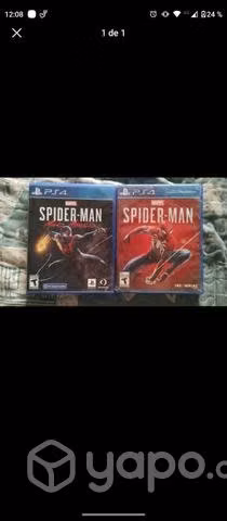 Spiderman juego ps4