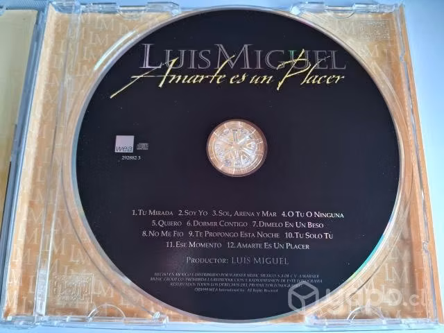 Cd Luis Miguel - Amarte Es Un Placer -Ed. Mexicana