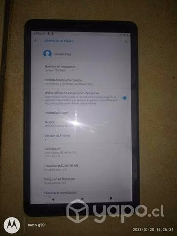 Tablet Lenovo - Imagen 2