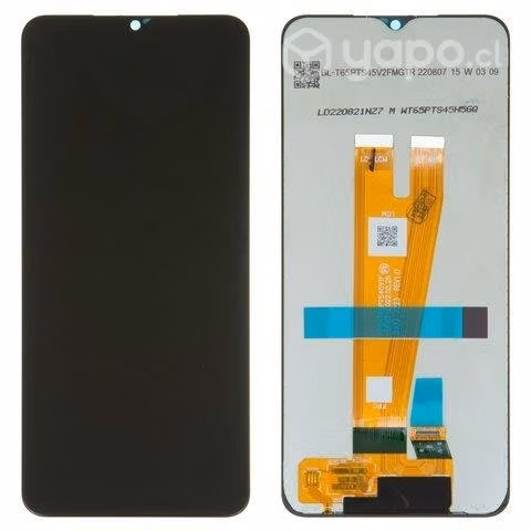 Pantalla lcd + tactil samsung a04 instalada