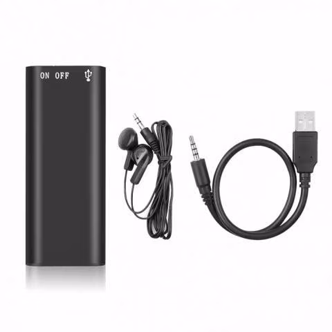 Mini Grabadora Voz Audio Digital MP3 USB WAV 8Gb
