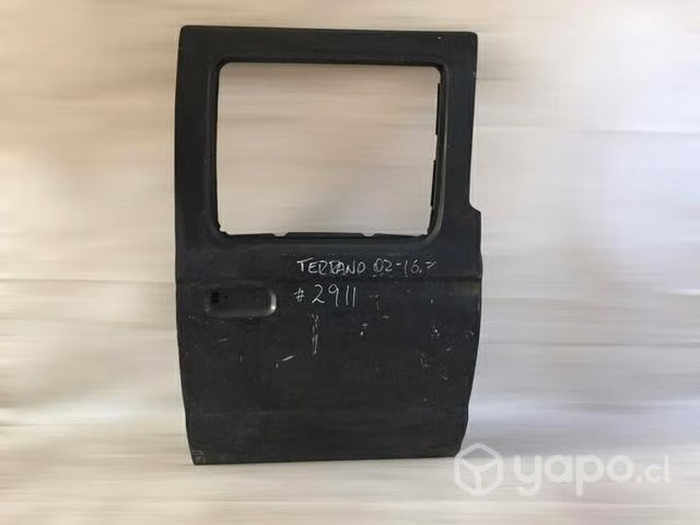 Puerta trasera rh Nissan Terrano 2002-2016