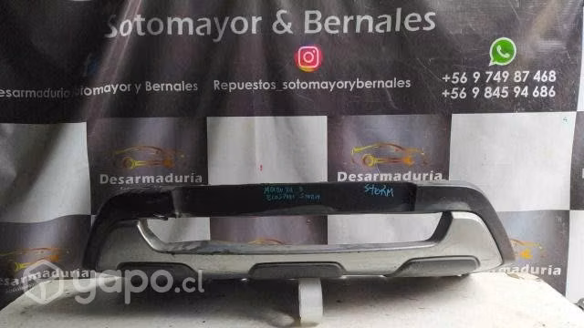 Moldura parachoque Ecosport strom 2.1