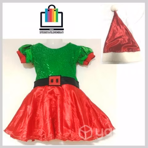 Vestido de Duende con Gorro Nuevo - Imagen 2