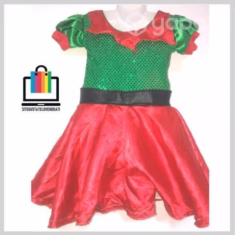 Vestido de Duende con Gorro Nuevo - Imagen 3