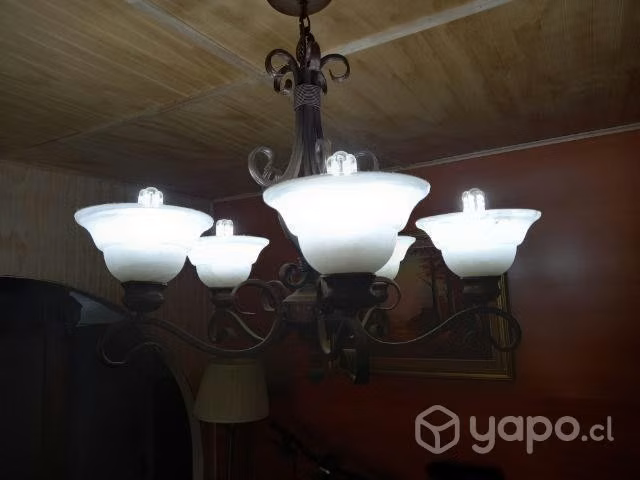 Juego de Lámparas Estilo Colonial